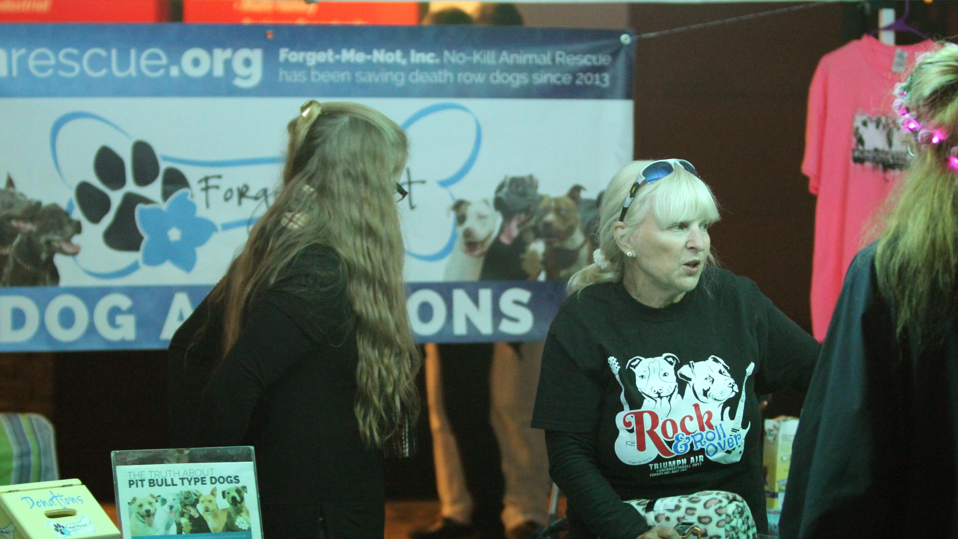 Rock N Roll Over fundraising event to raise money to care for our dogs at Forget-Me-Not Inc..